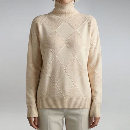 Velvorne | Relaxed Fit Roll Neck Jumper