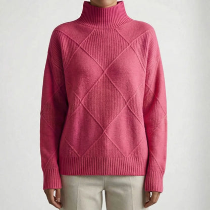 Velvorne | Relaxed Fit Roll Neck Jumper