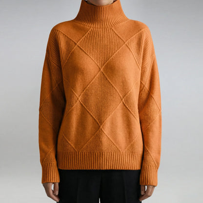 Velvorne | Relaxed Fit Roll Neck Jumper
