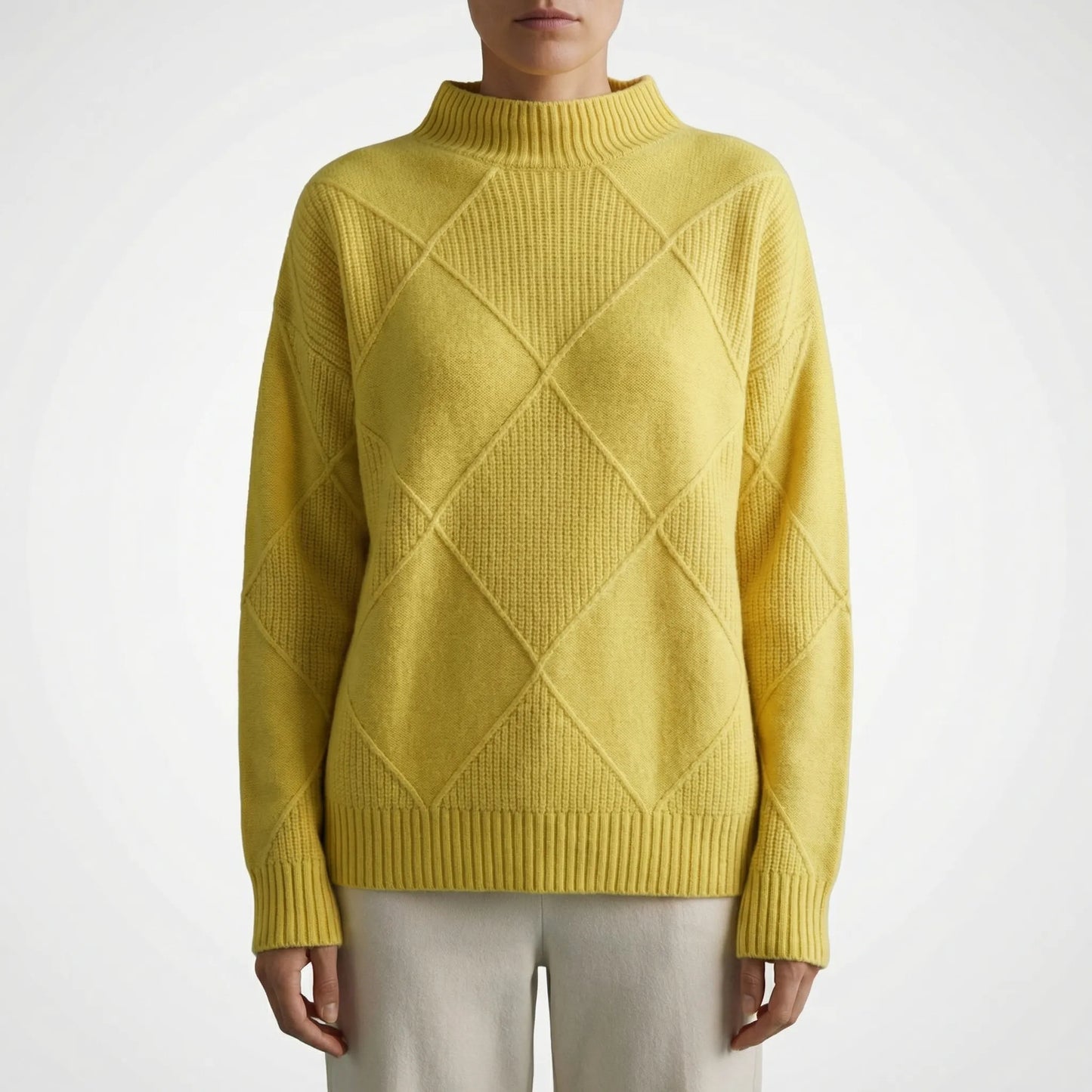 Velvorne | Relaxed Fit Roll Neck Jumper