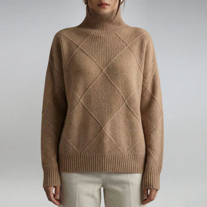 Velvorne | Relaxed Fit Roll Neck Jumper