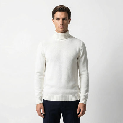 Velvoro - Classic Turtleneck Pullover Sweater