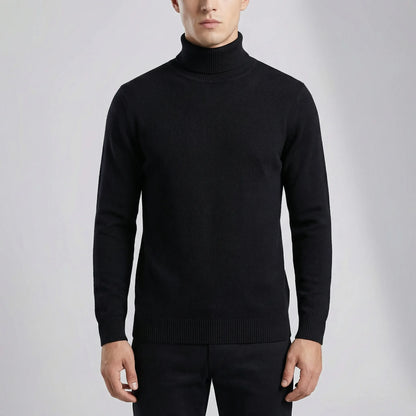 Velvoro - Classic Turtleneck Pullover Sweater