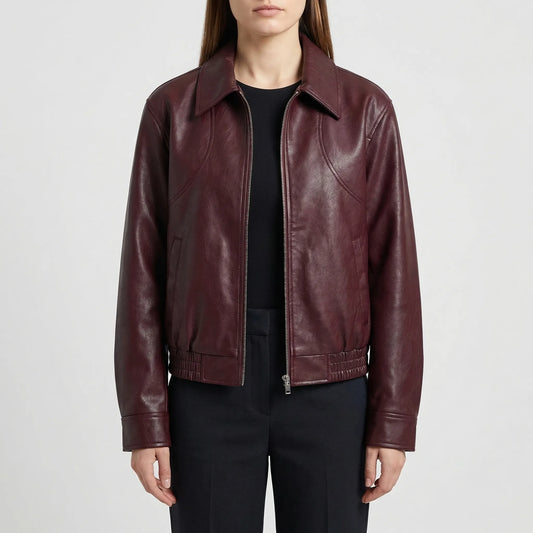 Velvorra - Full-Sleeve Zip-Up Bomber Jacket