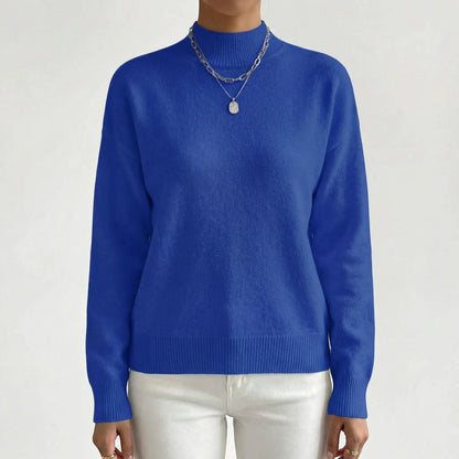 Velvryn | High-Neck Fine Knit Jumper