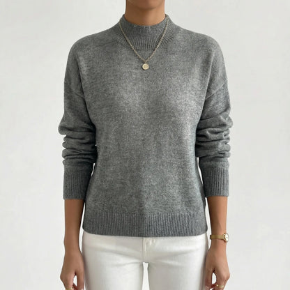 Velvryn | High-Neck Fine Knit Jumper