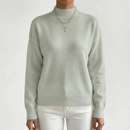 Velvryn | High-Neck Fine Knit Jumper