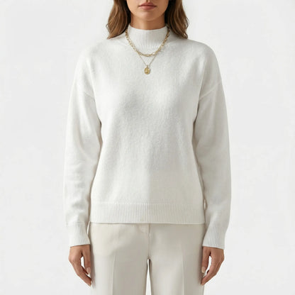 Velvryn | High-Neck Fine Knit Jumper