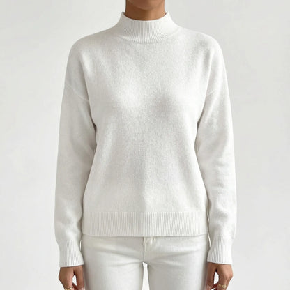 Velvryn | High-Neck Fine Knit Jumper