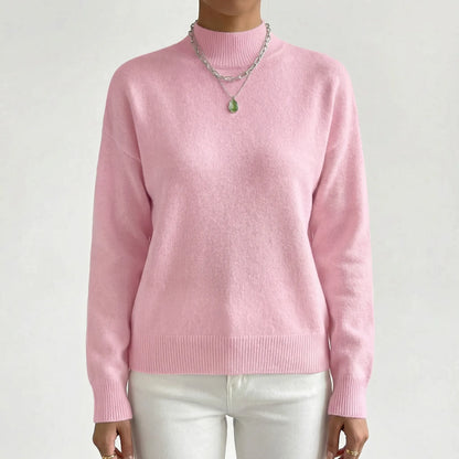 Velvryn | High-Neck Fine Knit Jumper