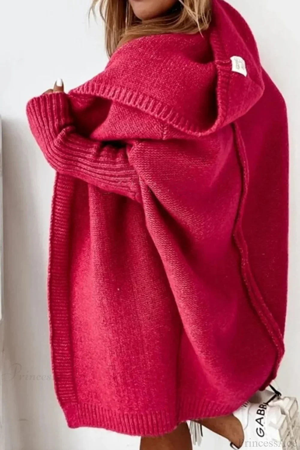 Verdela | Slim Fit Mid-Length Knit Cardigan