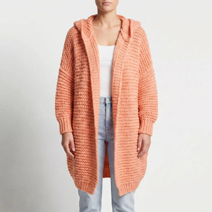 Verdela | Slim Fit Mid-Length Knit Cardigan