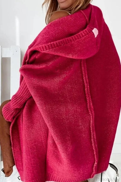 Verdela | Slim Fit Mid-Length Knit Cardigan