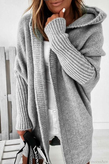Verdela | Slim Fit Mid-Length Knit Cardigan