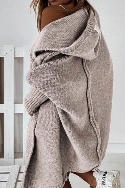 Verdela | Slim Fit Mid-Length Knit Cardigan