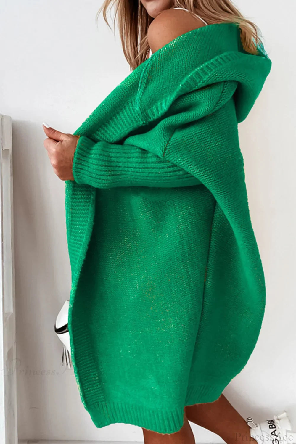 Verdela | Slim Fit Mid-Length Knit Cardigan