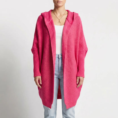 Verdela | Slim Fit Mid-Length Knit Cardigan