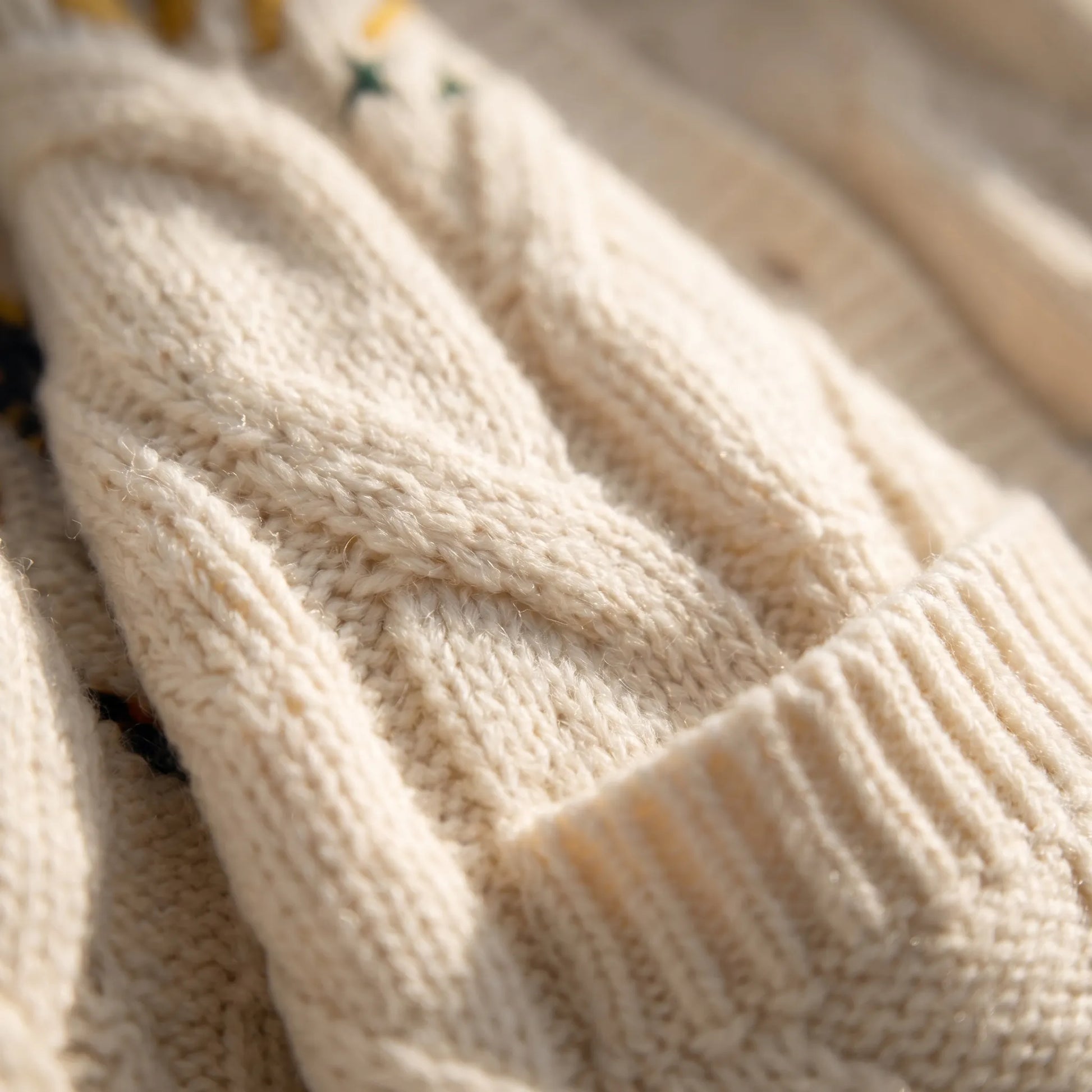 Vexlora | Oversized Cable-Knit Button-Up Cardigan