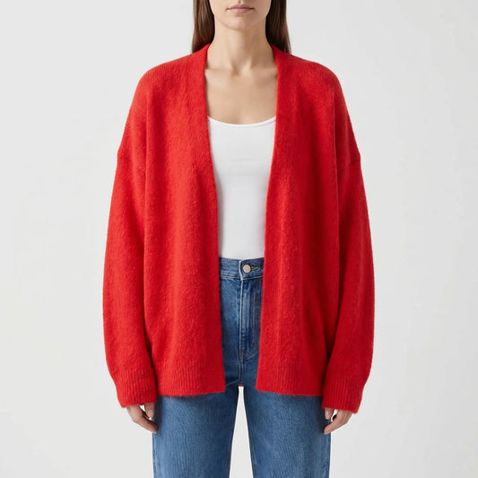 Vintaga | Vintage-Style Long Sleeve Knit Top