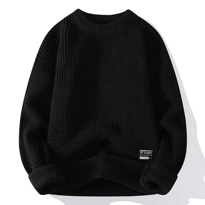 Waffle Knit Sweater | Men's Cardigan for Casual Wear 2