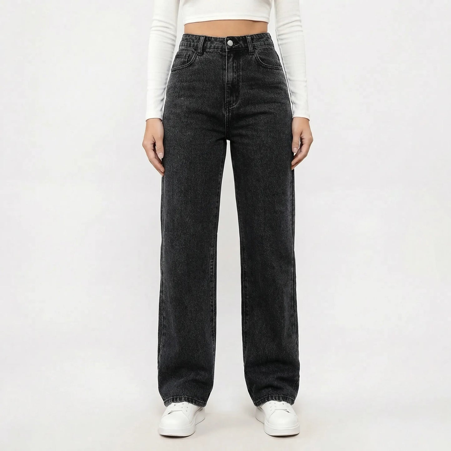 Waistara | High-Waist Straight-Leg Women's Jeans