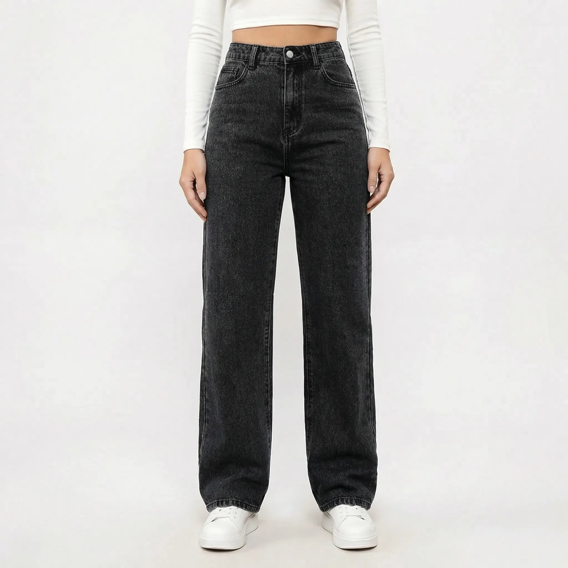 Waistara | High-Waist Straight-Leg Women's Jeans