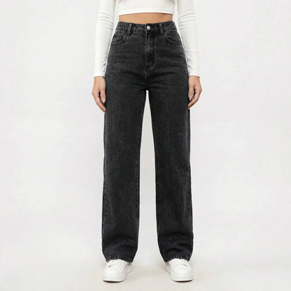 Waistara | High-Waist Straight-Leg Women's Jeans
