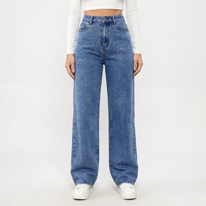 Waistara | High-Waist Straight-Leg Women's Jeans