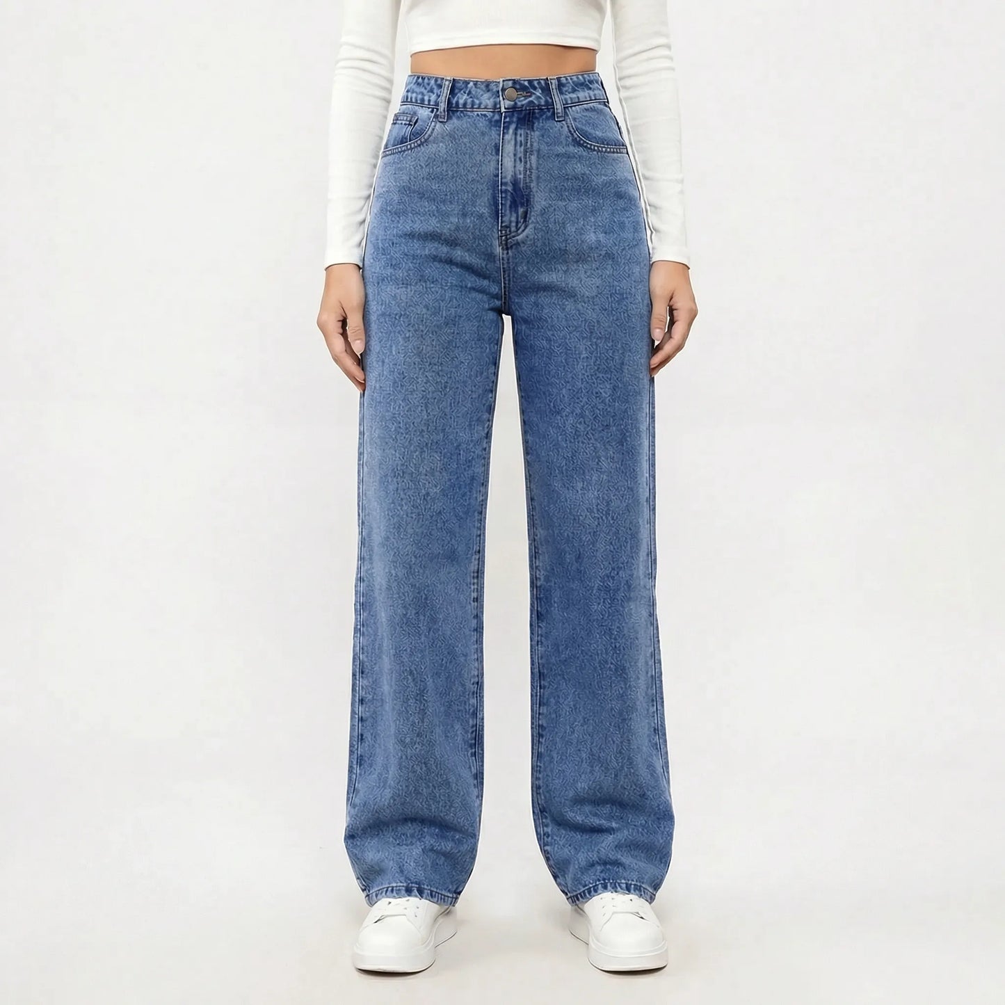Waistara | High-Waist Straight-Leg Women's Jeans