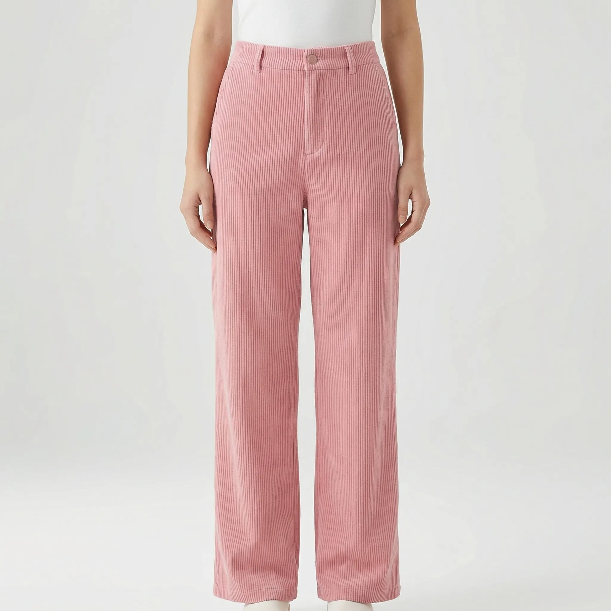 Wintrel | Wide-Leg Corduroy Trousers For Women