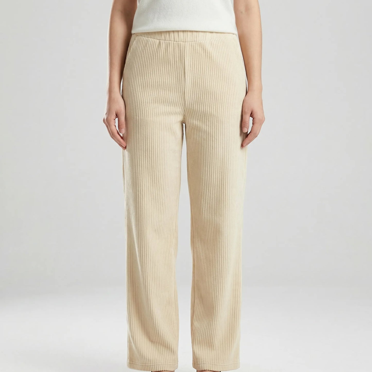 Wintrel | Wide-Leg Corduroy Trousers For Women