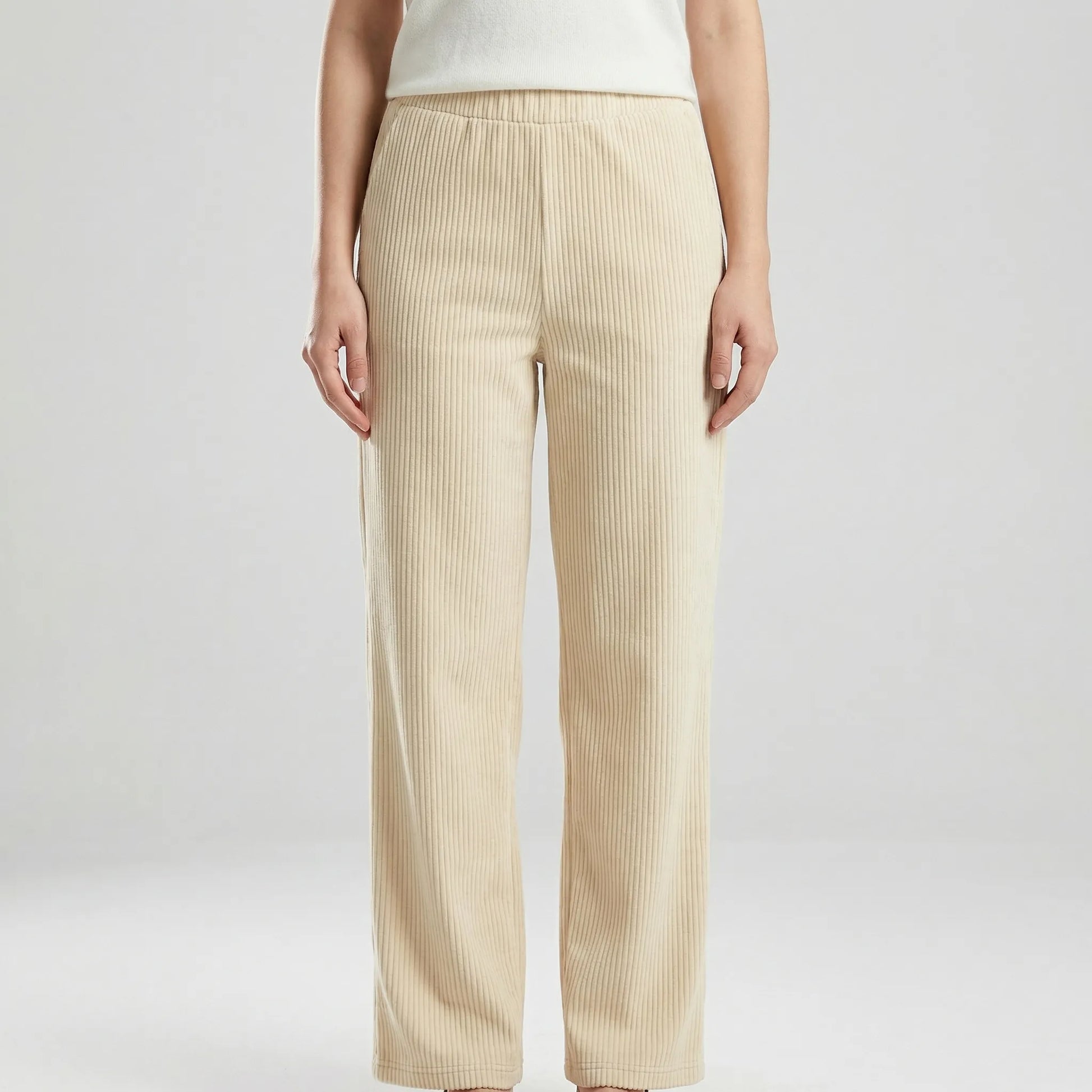 Wintrel | Wide-Leg Corduroy Trousers For Women