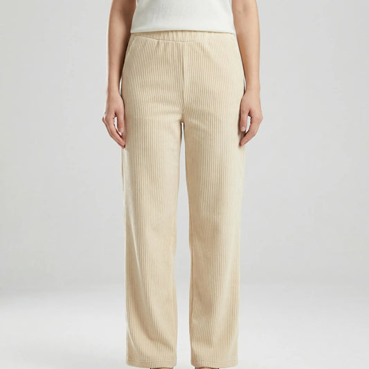 Wintrel | Wide-Leg Corduroy Trousers For Women