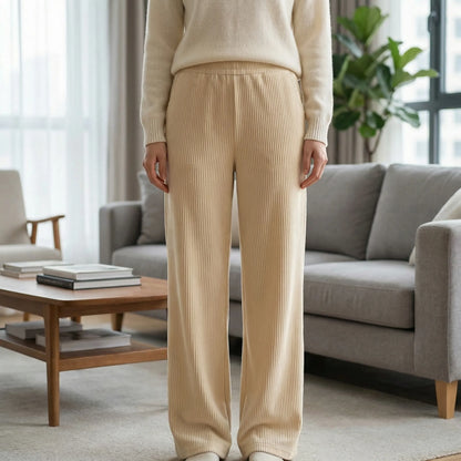 Wintrel | Wide-Leg Corduroy Trousers For Women