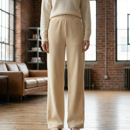 Wintrel | Wide-Leg Corduroy Trousers For Women