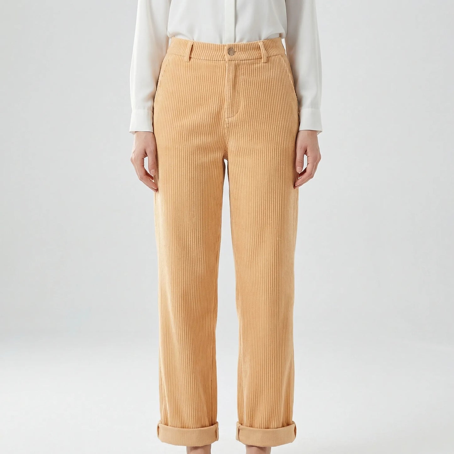 Wintrel | Wide-Leg Corduroy Trousers For Women