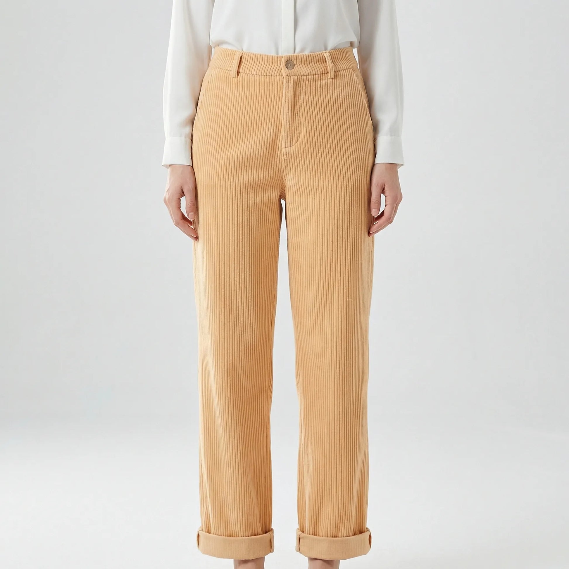 Wintrel | Wide-Leg Corduroy Trousers For Women
