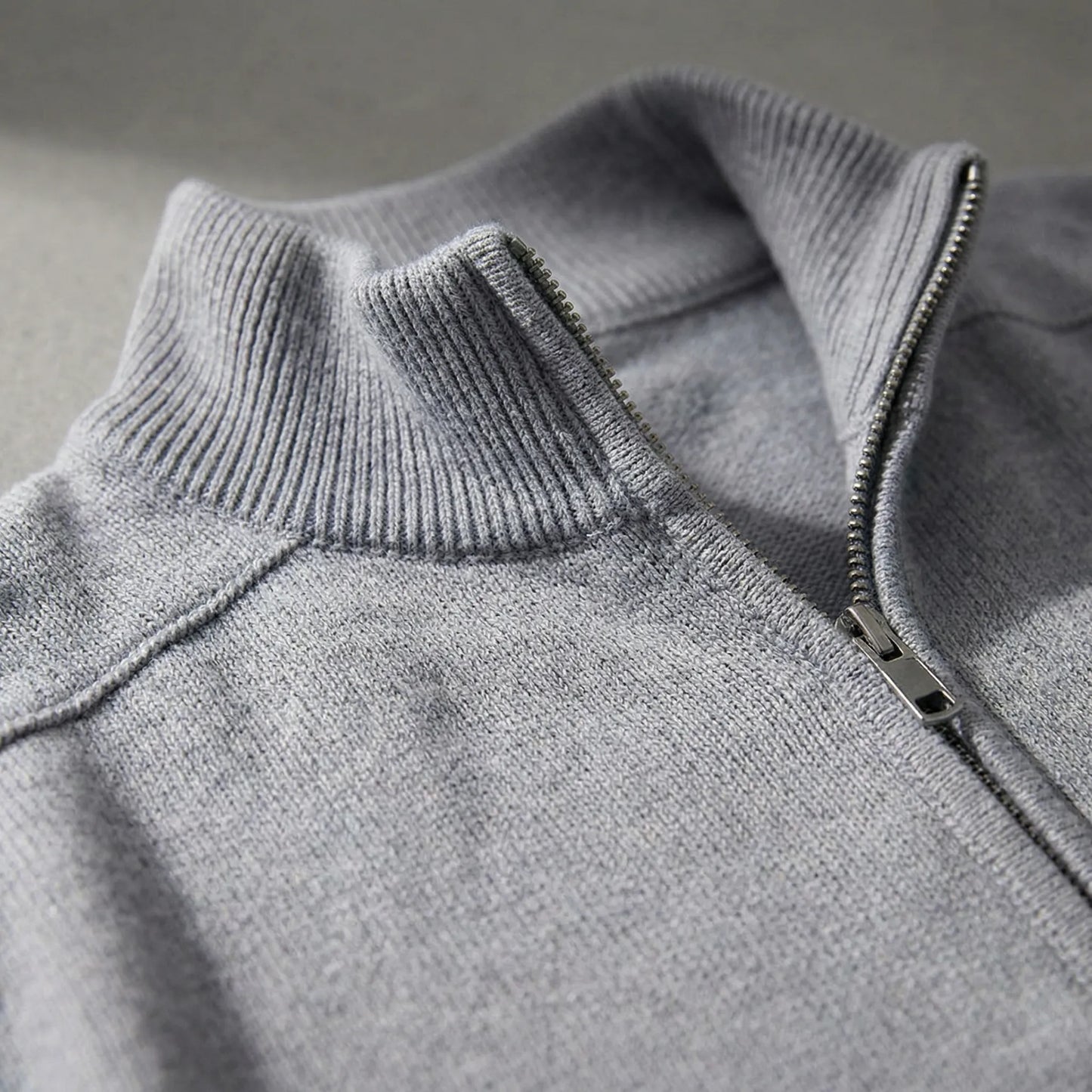 Wollvex | Half-Zip Knit Pullover For Men